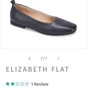 Bueno Navy Blue Flats